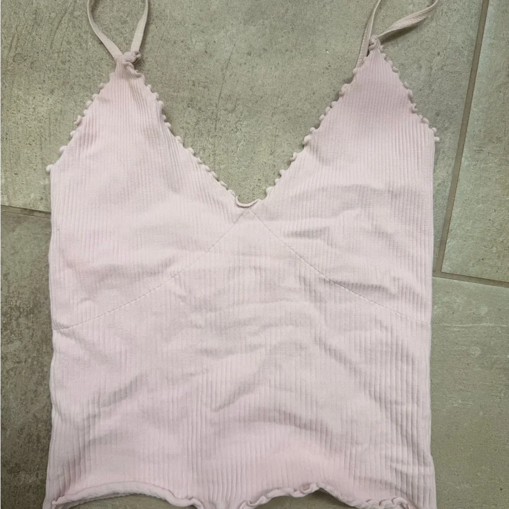 Free People Easy To Love Cami - size xs/s ballerina pink - Picture 2 of 3